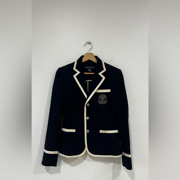 Polo Ralph Lauren x Official Wimbledon Tennis Dark Blue Blazer